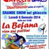 TUTTI AL PALACAVICCHI IL GIORNO DELLA BEFANA CON GLI ANGELI........